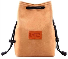 LATZZ kamerataske med snoretræk Vintage DSLR-kamerataske Blød linse-dagrygsæk til rejser, størrelse:
