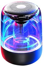 C7 Portable Bluetooth Speaker Stereo Rechargeable Speaker Built-in Micro TF Card Slot with LED Light