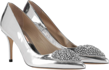 Silver Custommade Aljo Metallic Shoes