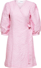 Rosa Selected Femme Julia-Siv 3/4 Short Dress Kjoler