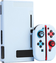 Nintendo Switch / OLED Silikone Cover Sæt - Blå