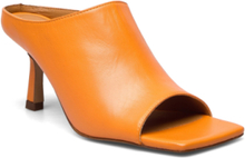 Biaella Mule Shoes Mules & Slip-ins Heeled Mules Orange Bianco