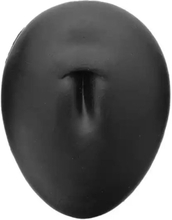 Simulation Facial Features Silicone Model Practice Display Props, Style:Belly Button(Black)