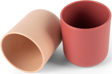 Tiny Biobased Drinking Cups Home Meal Time Cups & Mugs Cups Pink Dantoy