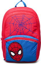 Spiderman Backpack M Accessories Bags Backpacks Rød Samsonite*Betinget Tilbud