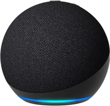 Amazon Echo Dot (5. Gen), Amazon Alexa, Pyöreä, Musta, Saksa, Englanti, Espanja, Ranska, Italia, Android, Fire OS, 4,4 cm