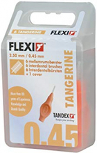 Tandex Flexi Mellanrumsborste Orange 0,45 mm