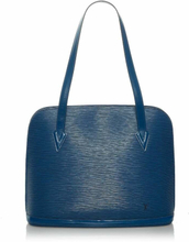 Pre-eide Blue Louis Vuitton Epi Lussac Bag