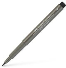Fiberspetspenna B PITT Artist Pen varm mellangrå