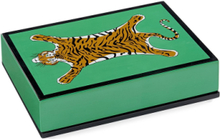 Tiger Lacquer Card Set Home Decoration Decorative Accessories-details Green Jonathan Adler