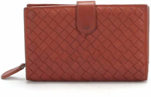 Pre-eid Intrecciato Leather Compact Wallet
