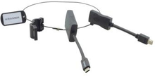 Kramer Adaptor Ring 4, Mini DP, USB-C - HDMI