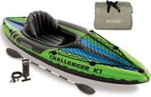 INTEX Kayak Gonfiabile Challenger K1 274x76x33 cm 68305NP