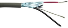 SCP 22/2ESH-LSZH - 0,326mm² 2-Conductor Bal. Audio Cable, Low Smoke/Zero Halogen, 305m Box, Gray