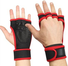 KYNCILOR A0051 One Pair Exercise Gloves Half Finger Workout Gloves Anti-slip Silicone Padding Palm f