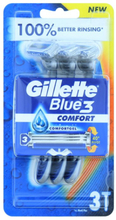 Gillette 3 Blue Razors Comfort 3' Disposable