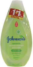 Johnson's Baby Shampoo 2X500ml Camomile