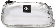 Handväska Calvin Klein Jeans City Nylon Ew Camera Bag 20 Puffy S K60K610904 Silver