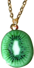 Necklace - Kiwi - Enamel