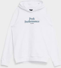 Peak Performance Hoodie Jr Original Hood Hvit