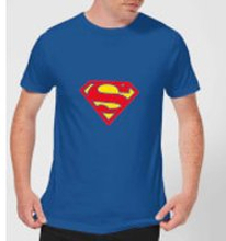 Justice League Supergirl Logo Men's T-Shirt - Royal Blue - M