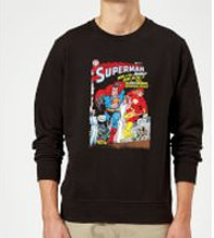 Justice League Who Is The Fastest Man Alive Cover Sweatshirt - Black - M - Black