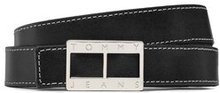 Dambälte Tommy Jeans Tjw Heritage Leather 2.5 AW0AW14073 Svart