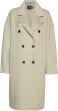 Vmmara Wool Coat Outerwear Coats Winter Coats Grey Vero Moda