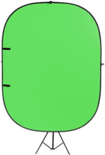 Plexgear Tvåfärgad Green Screen med stativ 1.5x2 m