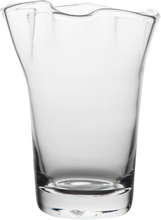 Sagaform - Viva vase 12,5x12x14,5 cm klar