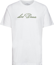 Cory T-Shirt Tops T-Kortærmet Skjorte White Les Deux
