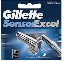 Barbering Blade Refill Sensor Excel Gillette (5 uds)
