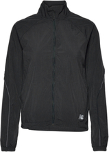 Impact Run Packable Jacket Outerwear Sport Jackets Svart New Balance*Betinget Tilbud