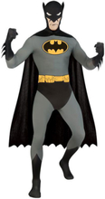 Licensierad Comic Batmann Second Skin Maskeraddräkt