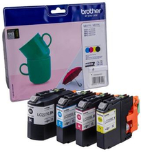 FP Brother LC227XL Value pack, Black, Cyan, Magenta, Yellow (1200 sid.)