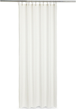 Fern Shower Curtain W/Eyelets 200 Cm Home Textiles Bathroom Textiles Shower Curtains White Compliments