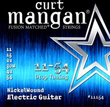 Curt Mangan 11154 Nickel Wound el-guitarstrenge 011-054