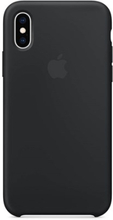 Apple Bagomslag Til Mobiltelefon Silicone Iphone Xs Sort
