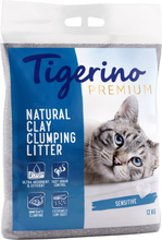 Zum Sparpreis! Tigerino Premium Katzenstreu 2 x 12 kg - Canada Style: Sensitive (parfümfrei)