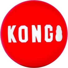 Hundleksak Kong Signature Balls Röd M Ø6,3cm 2-p