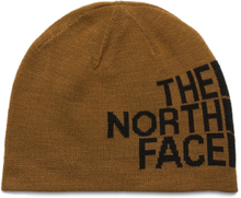 Reversible Tnf Banner Beanie Accessories Headwear Beanies Brun The North Face*Betinget Tilbud