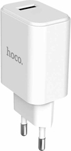 Hoco Stekker met 1 USB poort 5V / 2.1A - Wit