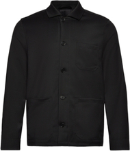 Louis Gabardine Jacket Designers Overshirts Black Filippa K