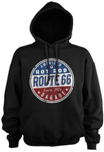 Route 66 - Hot Rod Garage Hoodie, Hoodie