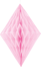 Hängande Honeycomb Diamant Rosa