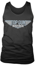 Top Gun Maverick Distressed Logo Tank Top, Tank Top