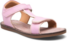 Bisgaard Alma O Shoes Summer Shoes Sandals Pink Bisgaard