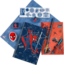 Decorative Notebook Set - Sipderman Toys Creativity Drawing & Crafts Drawing Stati Ry Multi/patterned Undercover