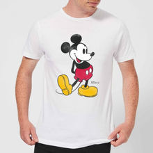 Disney Mickey Mouse Classic Kick T-Shirt - Weiß - 5XL