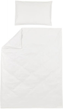 Meyco Sengetøj til barnesenge 120 x 150 cm Uni Off white